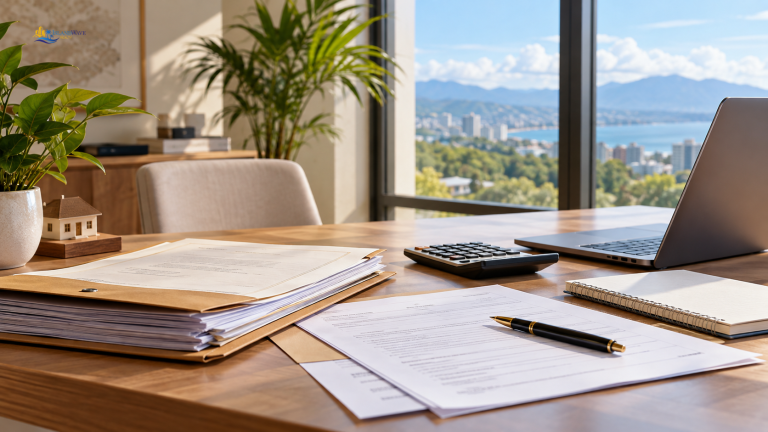 Property documentation and title transfer review for a real estate transaction in the Philippines