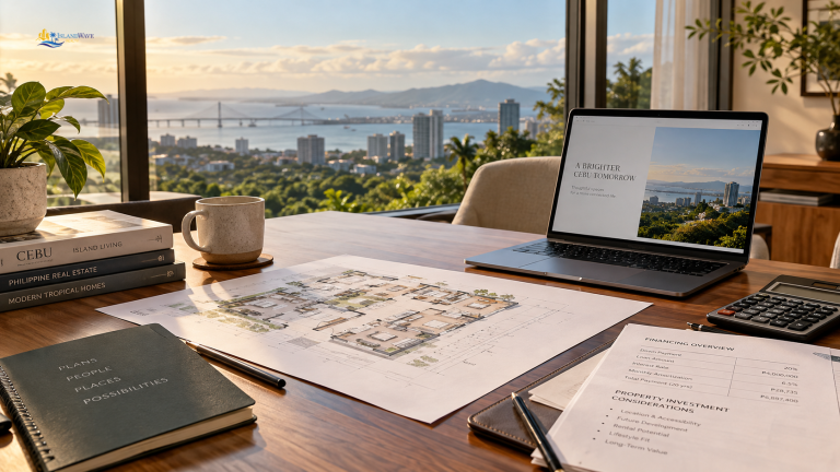 Property planning materials for a Cebu real estate search